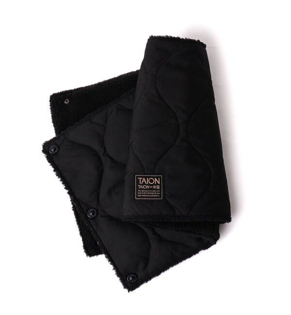 NOLLEY'S goodman「【TAION / タイオン】MILITARY R/S VOLUME DOWN NECK WARMER 26」|マフラー|