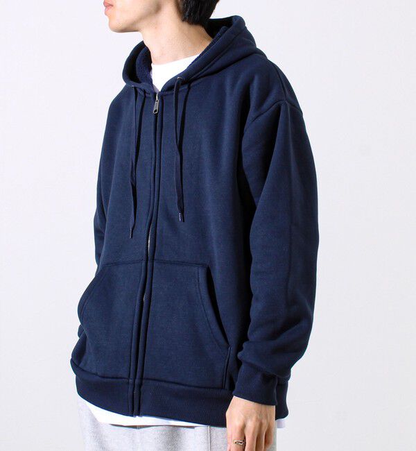 GLOSTER「【カルボアシリーズ】UNISEX ワイドジップパーカー」|パーカー|