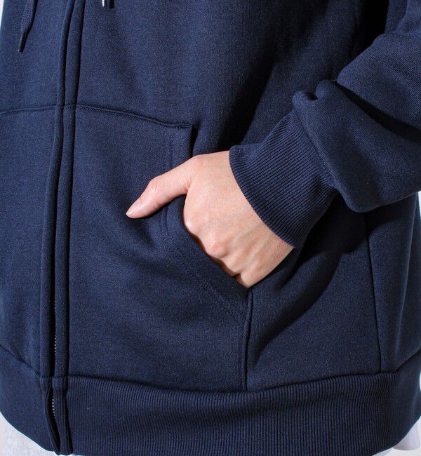 GLOSTER「【カルボアシリーズ】UNISEX ワイドジップパーカー」|パーカー|