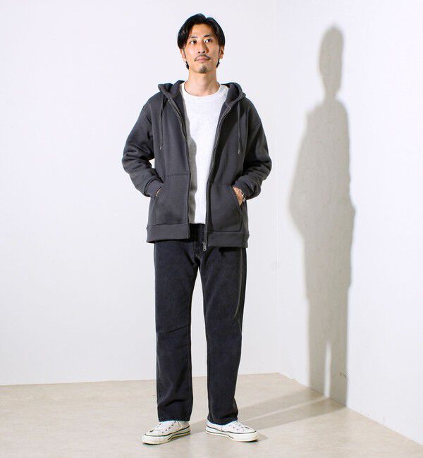 GLOSTER「【カルボアシリーズ】UNISEX ワイドジップパーカー」|パーカー|