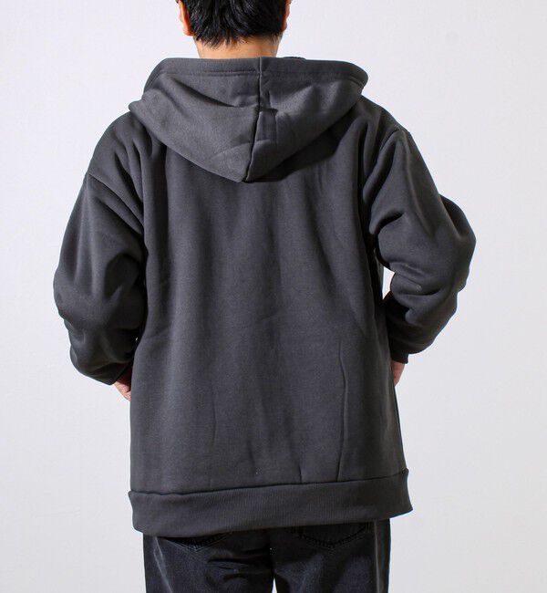 GLOSTER「【カルボアシリーズ】UNISEX ワイドジップパーカー」|パーカー|