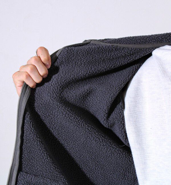 GLOSTER「【カルボアシリーズ】UNISEX ワイドジップパーカー」|パーカー|