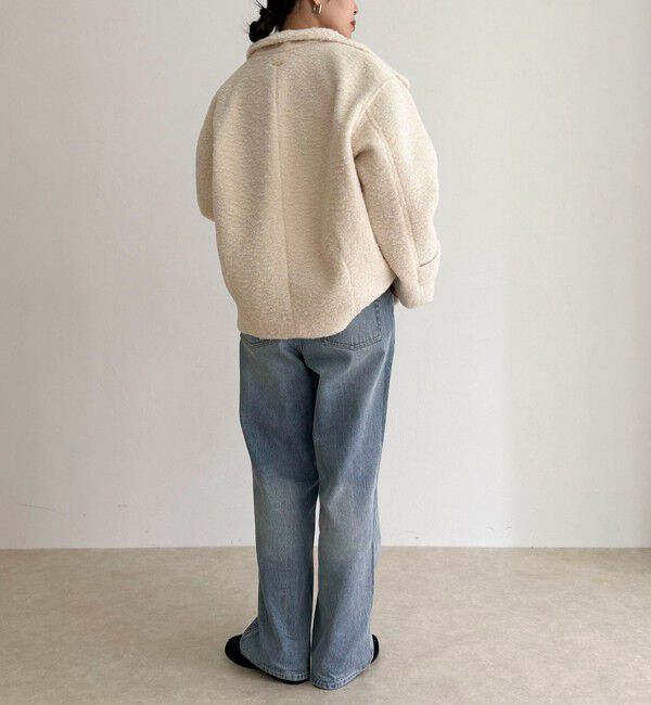 fredy emue「ループシャギースタンドカラーコート」|その他|