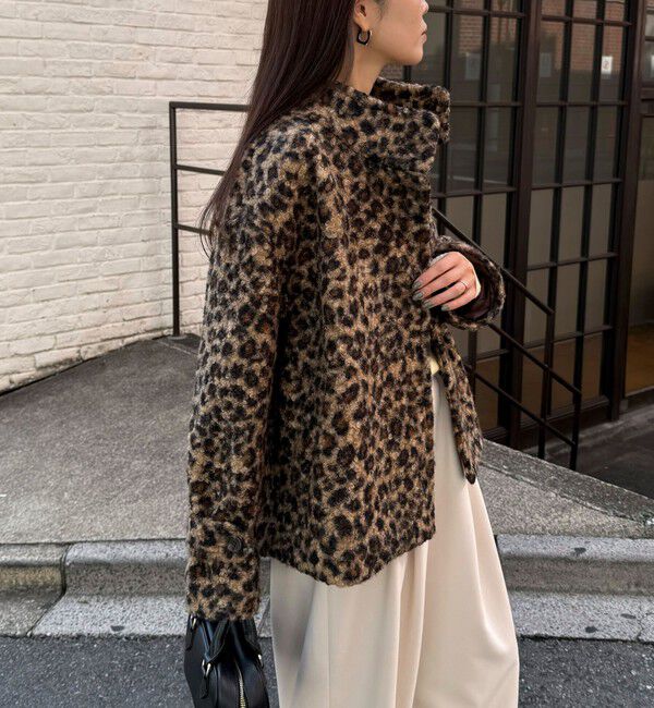 fredy emue「ループシャギースタンドカラーコート」|その他|