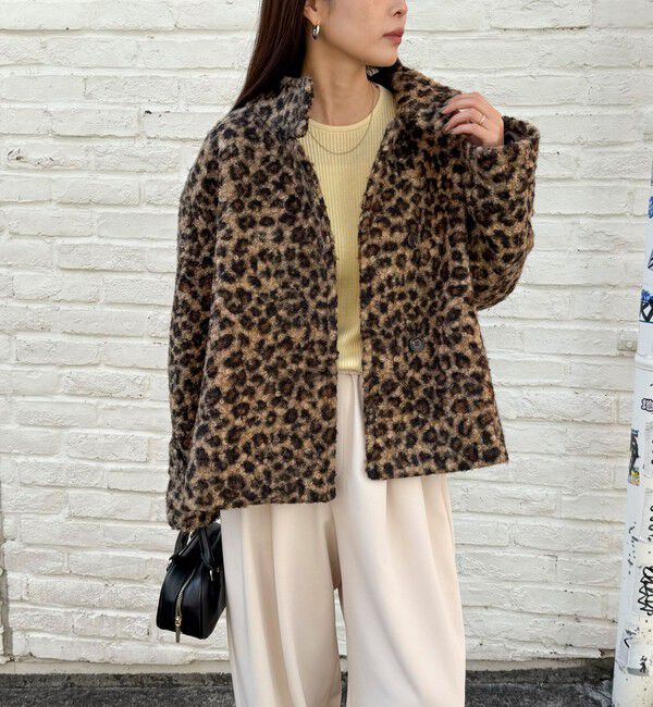 fredy emue「ループシャギースタンドカラーコート」|その他|