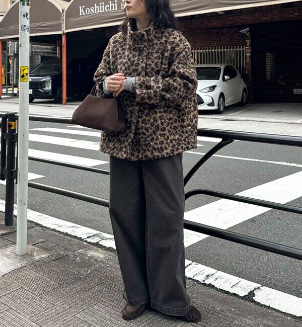 fredy emue「ループシャギースタンドカラーコート」|その他|