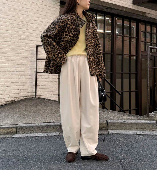 fredy emue「ループシャギースタンドカラーコート」|その他|