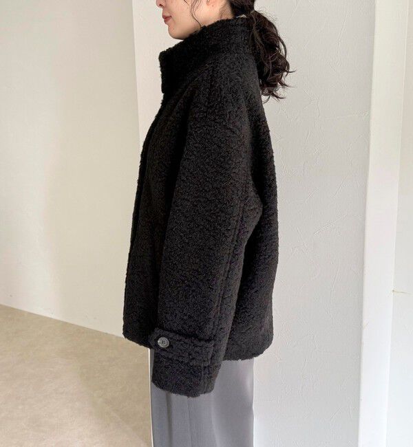 fredy emue「ループシャギースタンドカラーコート」|その他|