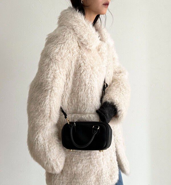 fredy emue「【HAVELESS/ハブレス】DOROTHYポケ付きファーコート」|その他|オフホワイト