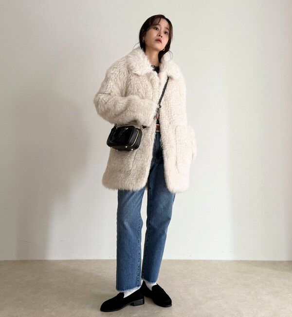 fredy emue「【HAVELESS/ハブレス】DOROTHYポケ付きファーコート」|その他|