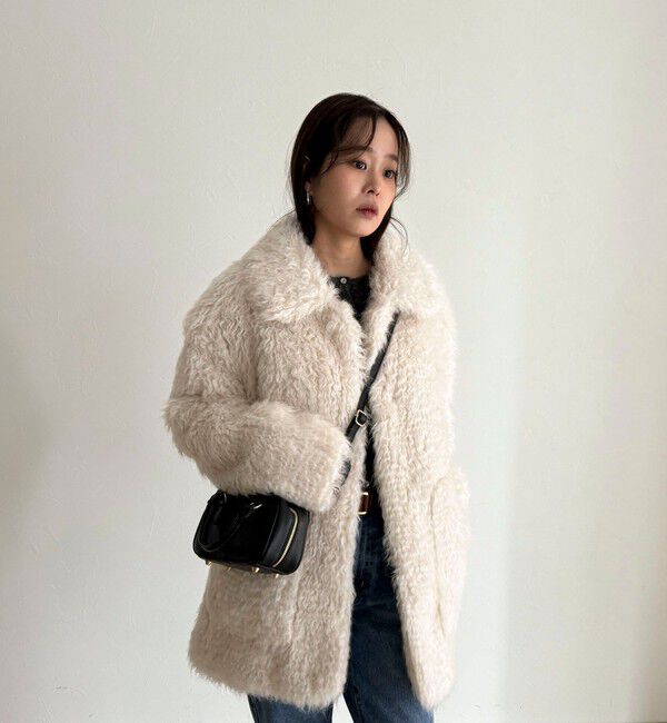 fredy emue「【HAVELESS/ハブレス】DOROTHYポケ付きファーコート」|その他|