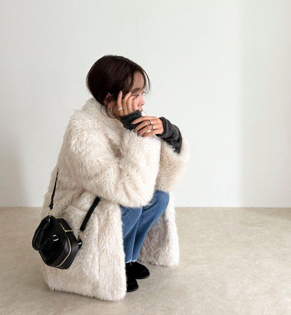 fredy emue「【HAVELESS/ハブレス】DOROTHYポケ付きファーコート」|その他|
