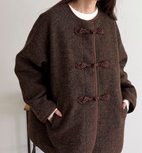 fredy emue「圧縮ニットチャイナコート」|その他|