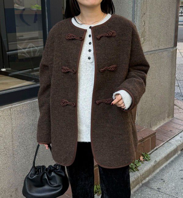 fredy emue「圧縮ニットチャイナコート」|その他|