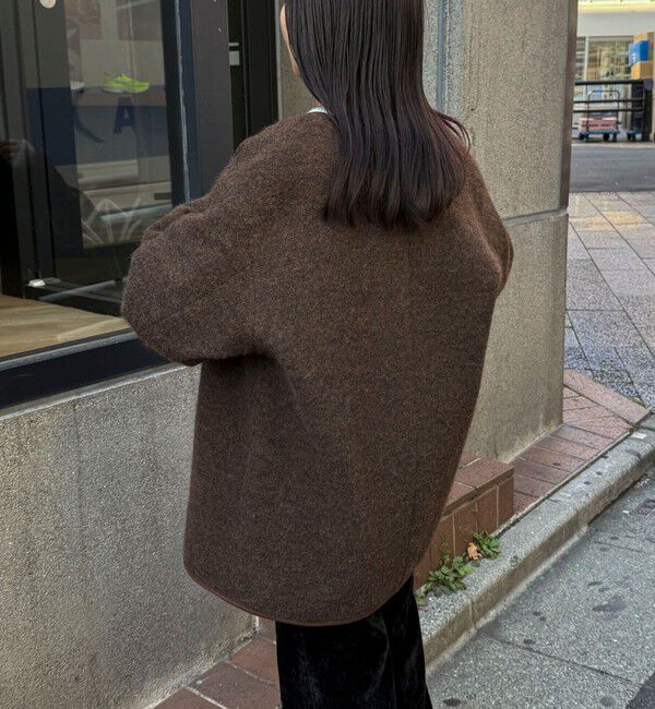 fredy emue「圧縮ニットチャイナコート」|その他|