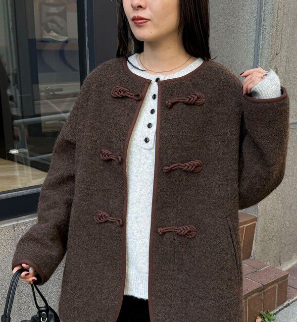 fredy emue「圧縮ニットチャイナコート」|その他|