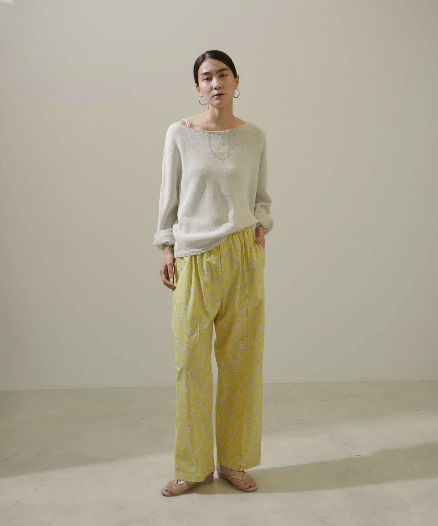 SALON adam et rope'「【追加】コットンリブカップ付きベアキャミ2」|チューブトップ|