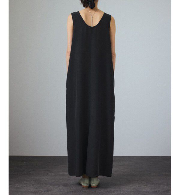 SALON adam et rope'「[25SS]GENTLE SILKノースリーブワンピース【セットアップ対応】」|ワンピース|