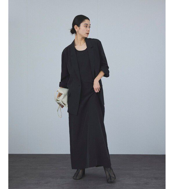 SALON adam et rope'「[25SS]GENTLE SILK ジャケット【セットアップ対応・洗える】」|テーラードジャケット|