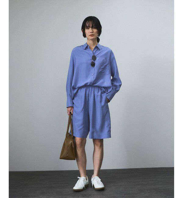 SALON adam et rope'「[25SS]GENTLE SILK シャツ【セットアップ対応】」|シャツ・ブラウス|