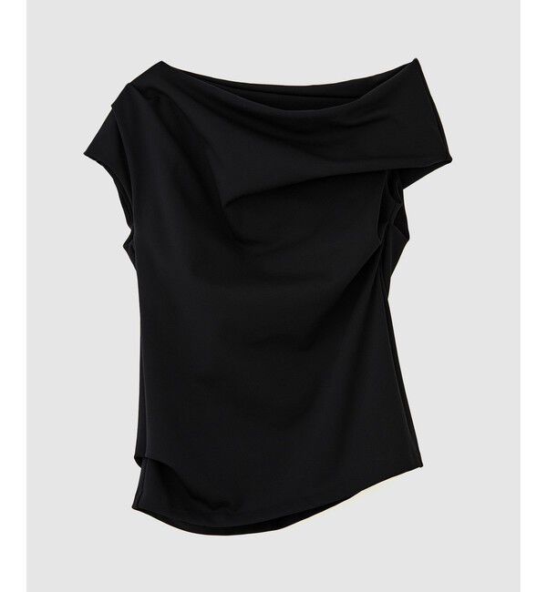 ROPE「アシメスウェットトップス」|Tシャツ・カットソー|