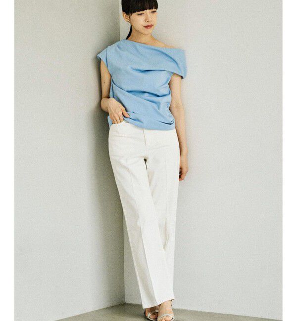 ROPE「アシメスウェットトップス」|Tシャツ・カットソー|