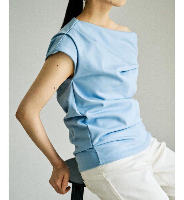 ROPE「アシメスウェットトップス」|Tシャツ・カットソー|