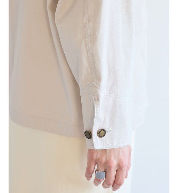 VIS「バイカラー衿カバーオール」|その他|