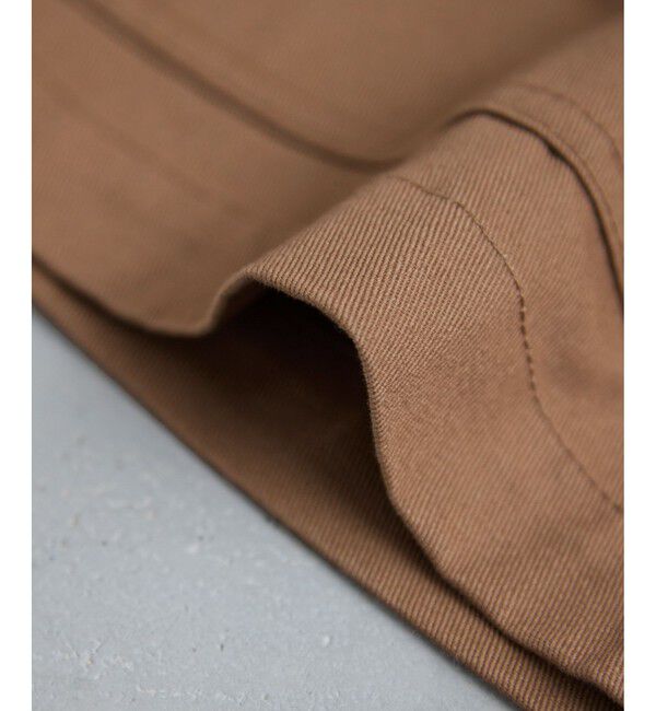 VIS「バイカラー衿カバーオール」|その他|