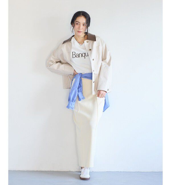 VIS「バイカラー衿カバーオール」|その他|