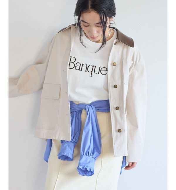 VIS「バイカラー衿カバーオール」|その他|