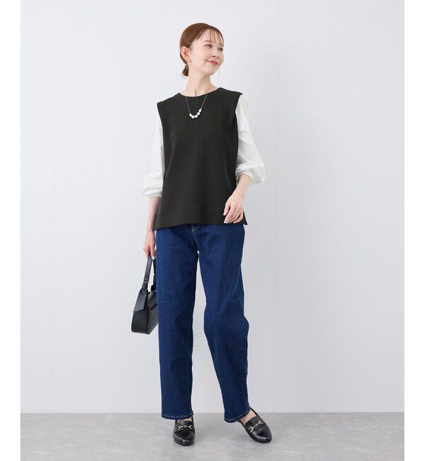 Rope&rsquo;Picnic「布帛コンビプルオーバー」|Tシャツ・カットソー|