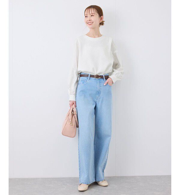 Rope&rsquo;Picnic「布帛コンビプルオーバー」|Tシャツ・カットソー|