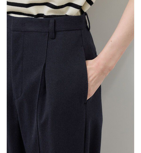 Rope&rsquo;Picnic「ジャージーワイドパンツ」|チノ|