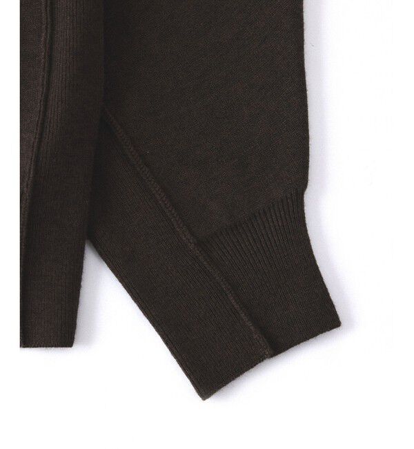 ADAM ET ROPE'「【サステナブル】ロゴパッチスウェットニット」|ニット・セーター|