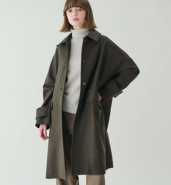  「MACKINTOSH | 〈別注〉HUMBIE LONG EX WOMEN」|ピーコート|