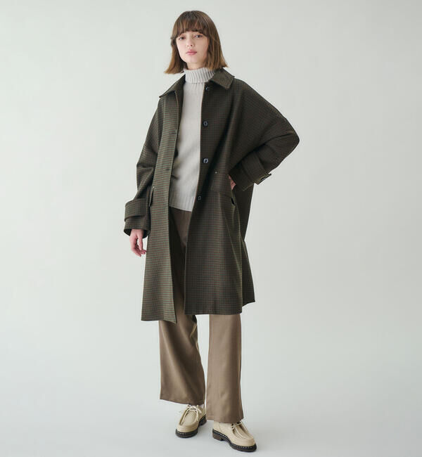  「MACKINTOSH | 〈別注〉HUMBIE LONG EX WOMEN」|ピーコート|