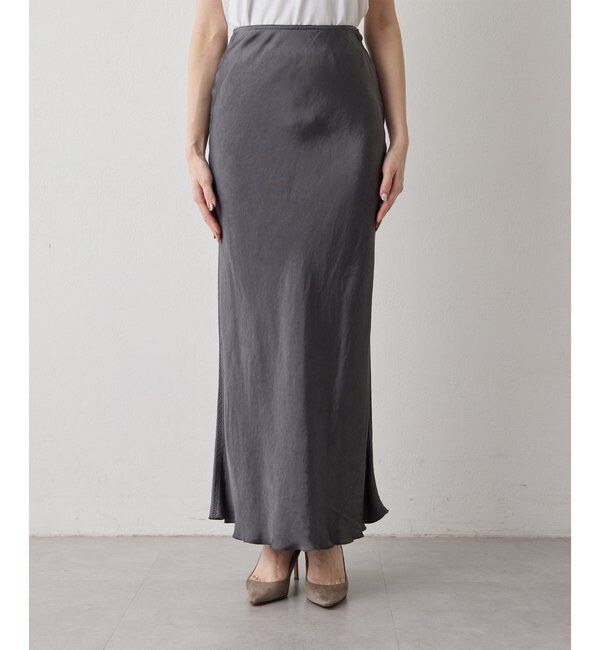  「ピグメントロングスカート」|スカート|