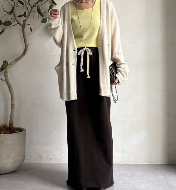  「スクエアニットタンク」|ニット・セーター|