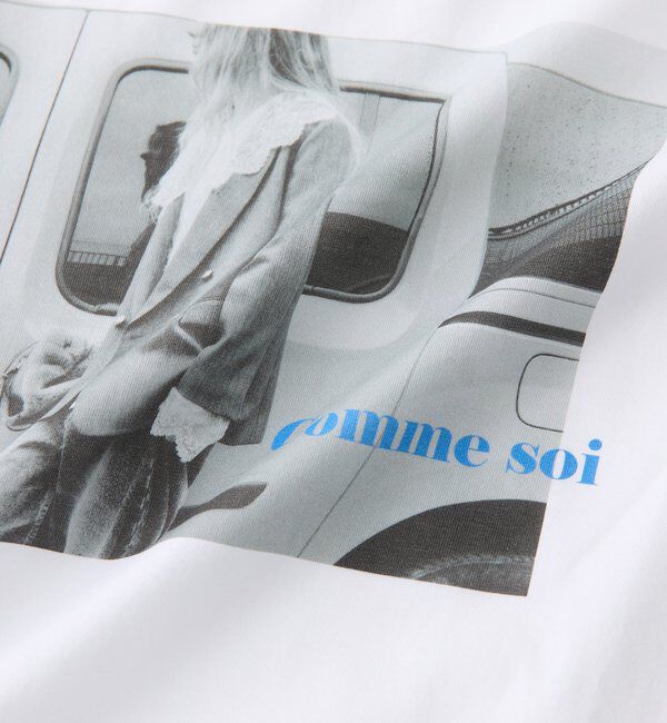  「【インナーとしても◎】PHOTO long Tee」|Tシャツ・カットソー|