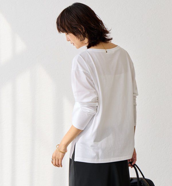  「【インナーとしても◎】PHOTO long Tee」|Tシャツ・カットソー|