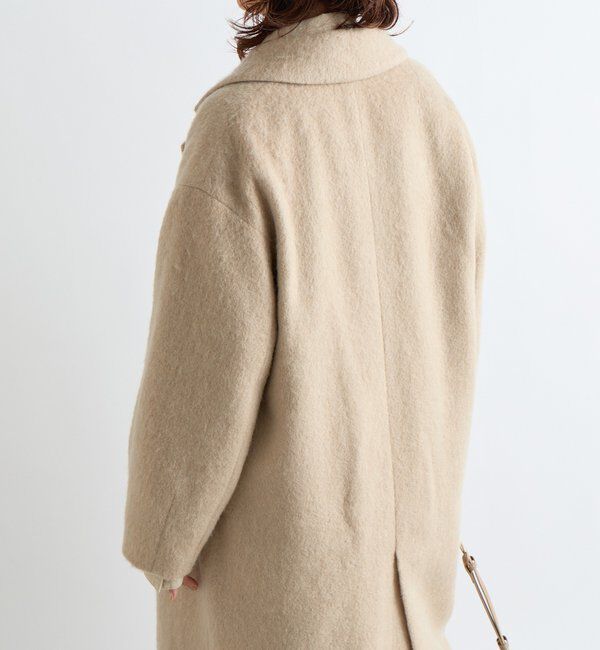  「【柔らかな質感】シャギーロングチェスターコート」|その他|