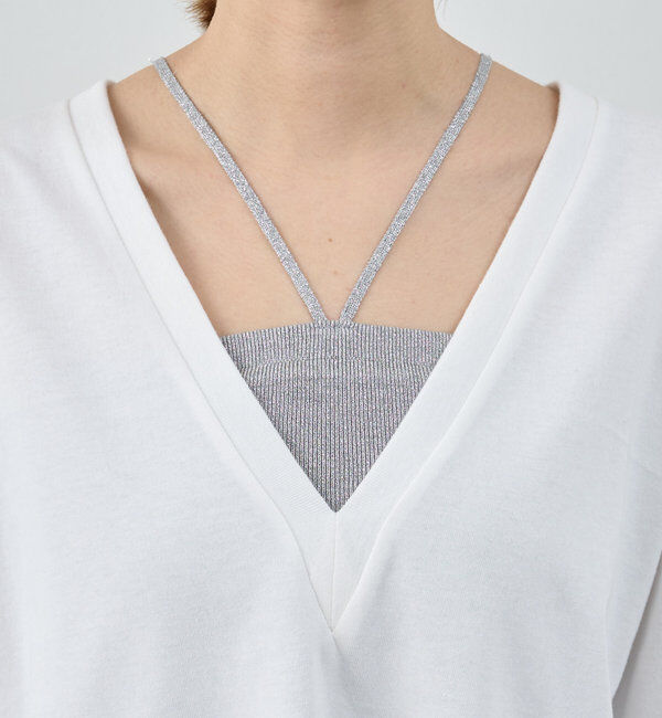  「【ONIT】ディープVネックカットソー」|Tシャツ・カットソー|