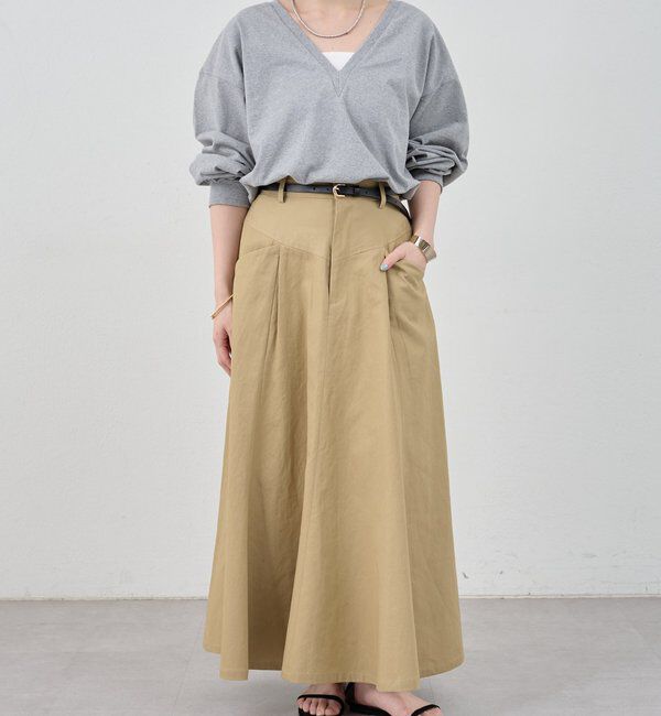  「【ONIT】ディープVネックカットソー」|Tシャツ・カットソー|