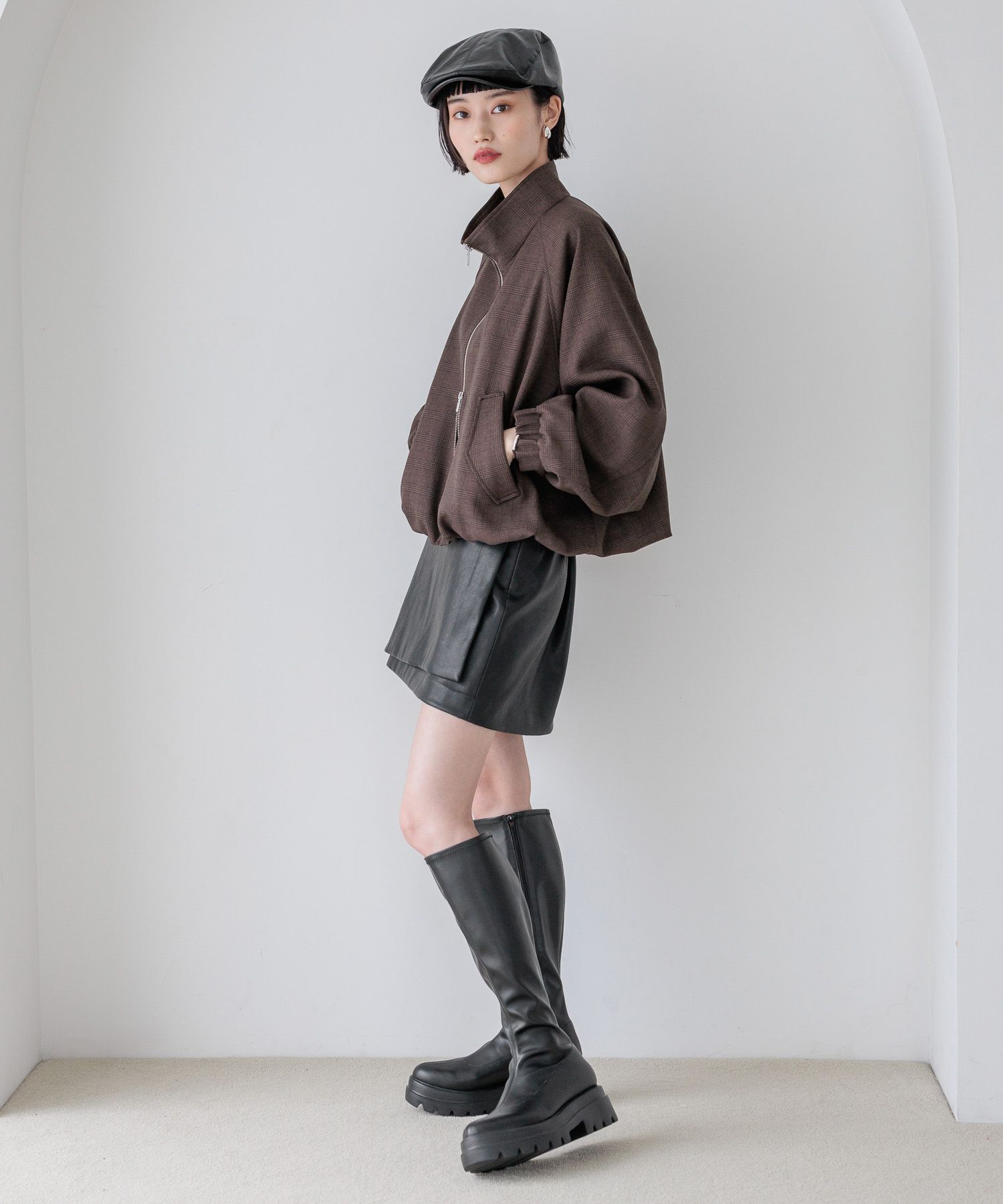 LOWRYS FARM「ラナテックＺＩＰブルゾン」|ブルゾン・スタジャン|