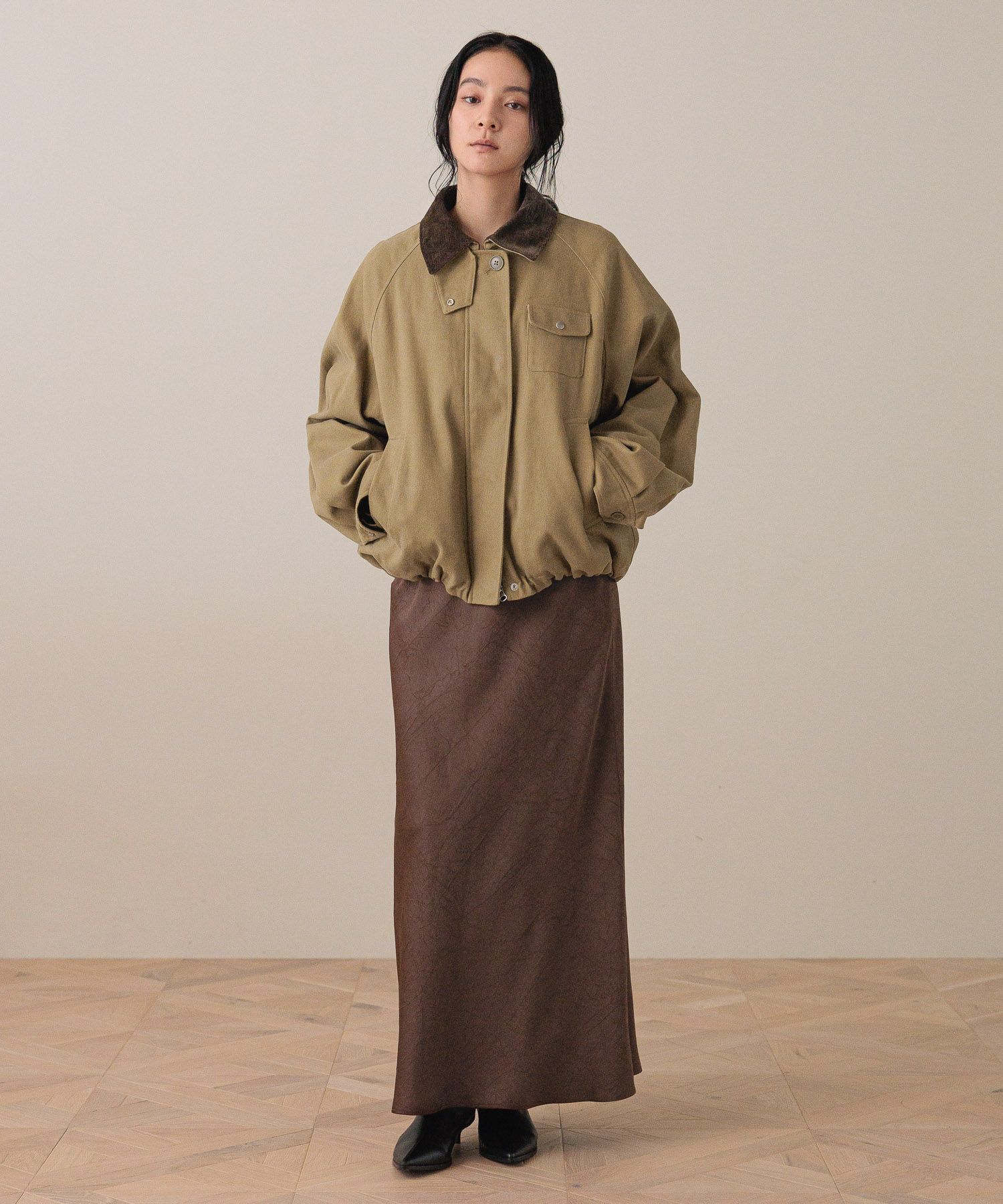 LOWRYS FARM「ハンティングジャケット」|ブルゾン・スタジャン|