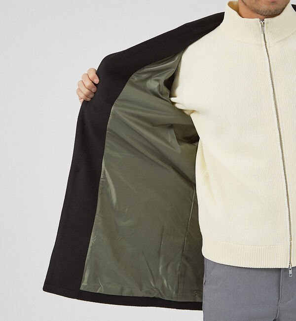 ABAHOUSE「【シャギーニット】メルトン チェスターコート」|その他|