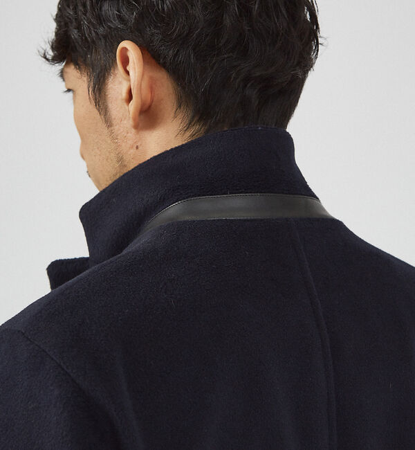 ABAHOUSE「【シャギーニット】メルトン チェスターコート」|その他|