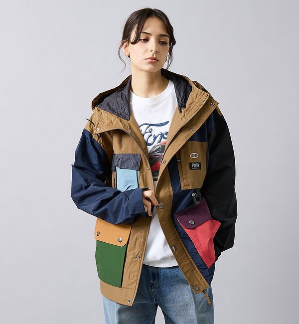 ABAHOUSE「【POLER/ポーラー】60/40MTN PARKA/マウンテンパーカー/ナイロ」|その他|ベージュ系その他1