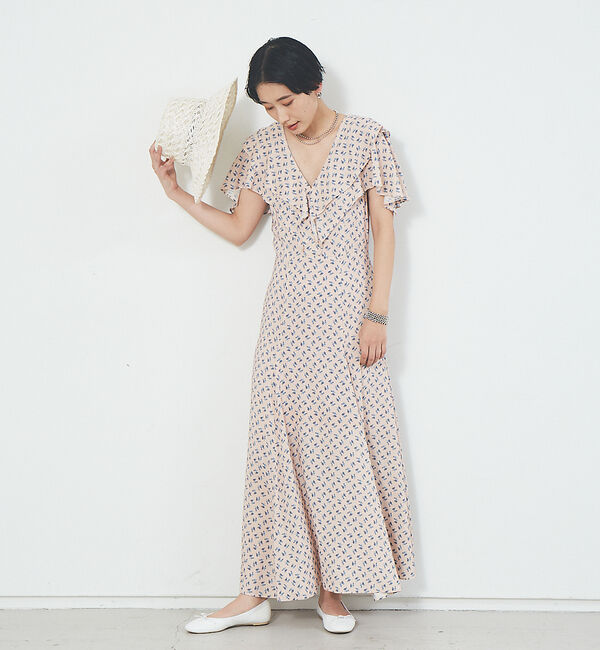 Rouge vif「フワラープリントワンピース」|ワンピース|